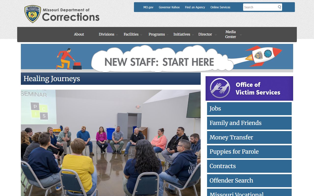 Camden County inmate records Missouri Department of Corrections